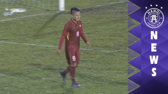 Nhìn lại trận đấu chính thức đầu tiên của Quang Hải trong màu áo U23 Việt Nam | HANOI FC
