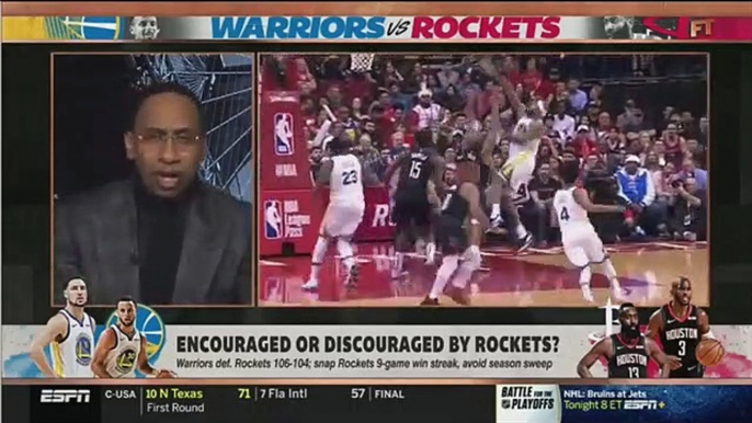 FIRST TAKE on ESPN _ Stephen A. Smith _ Max DEBATE Encouraged or discouraged by Rockets