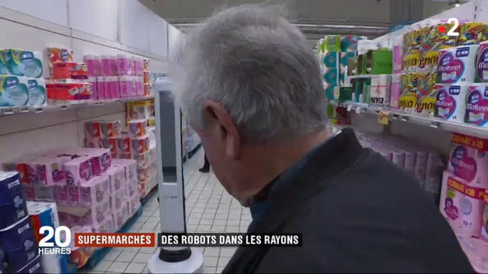 Supermarchés : Des robots pour remplacer les humains ? Des premiers essais sont faits à Bordeaux, regardez à quoi ça ressemble - Vidéo