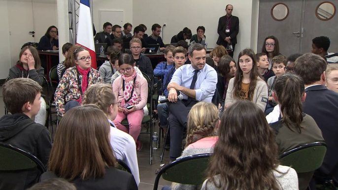 Grand Débat avec 50 enfants de Maine-et-Loire