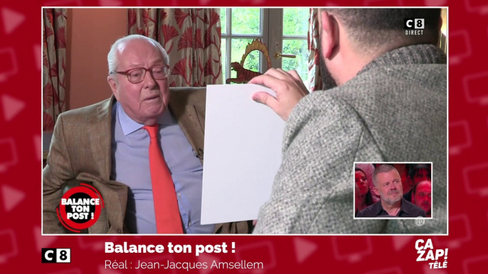 Jean-Marie Le Pen interviewé par... Cyril Hanouna