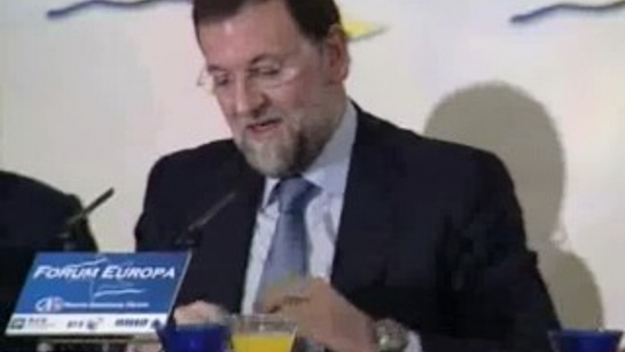 Rajoy: "Pizarro tiene muchas más ganas que el señor Solbes"