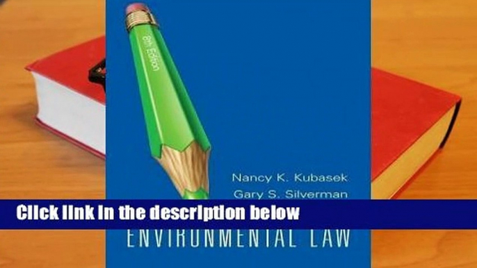 Full E-book  Environmental Law  Best Sellers Rank : #1