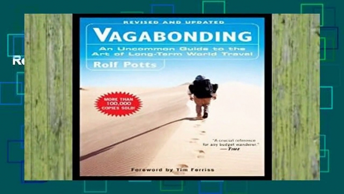 Review  Vagabonding - Rolf Potts