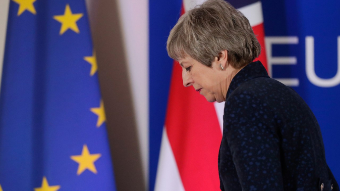 ‘I won’t stand in the way’: British Prime Minister May offers to quit if her Brexit deal passes