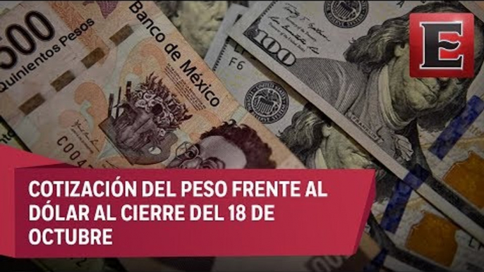 Así cerró el peso frente al dólar