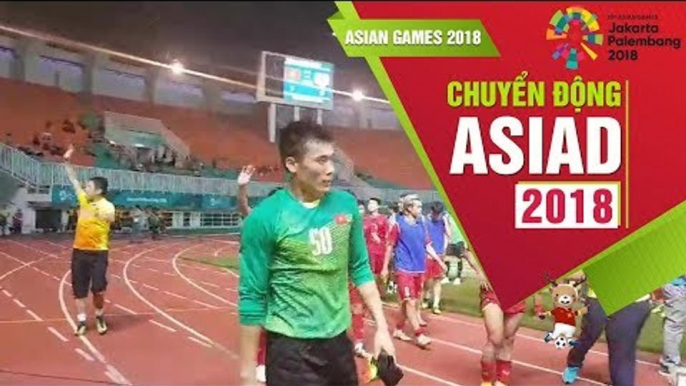 Hình ảnh các tuyển thủ Olympic Việt Nam sau trận bán kết với Hàn Quốc | VFF Channel