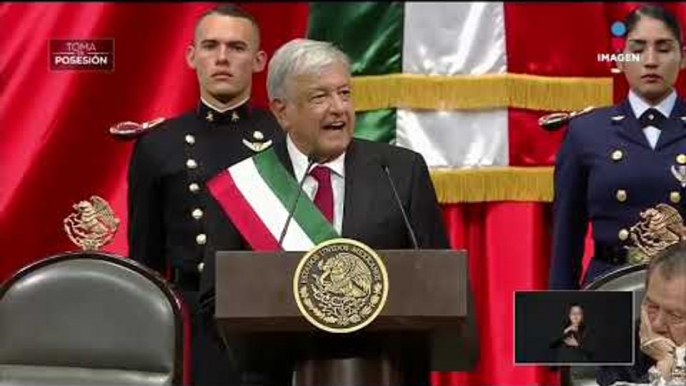 López Obrador quiere que mexicanos se queden en México y sean felices | Toma de posesión