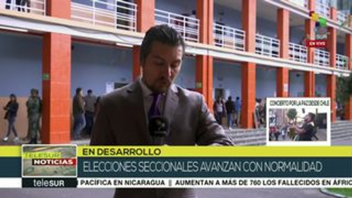 Con ciertas demoras se llevan a cabo comicios seccionales ecuatorianos