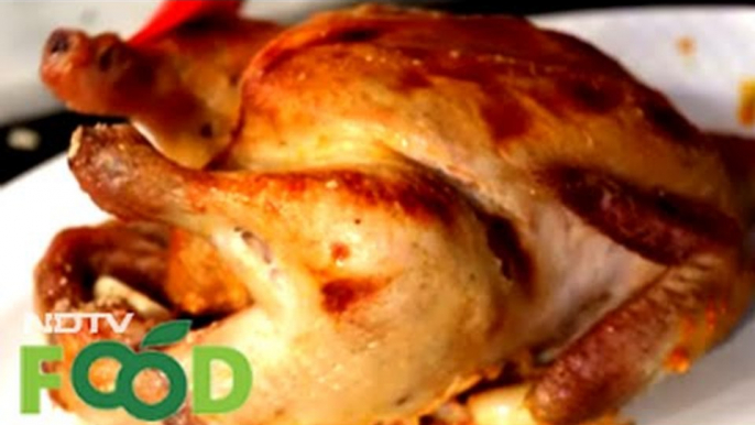 Watch recipe: Tandoori Masala Roasted Chicken