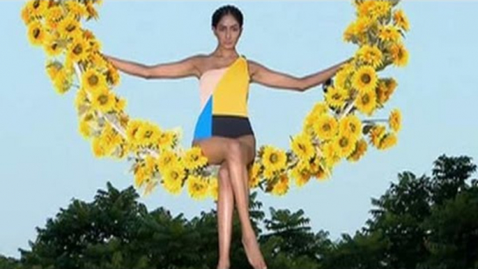 Kingfisher Supermodels perform aerial task with grace, poise