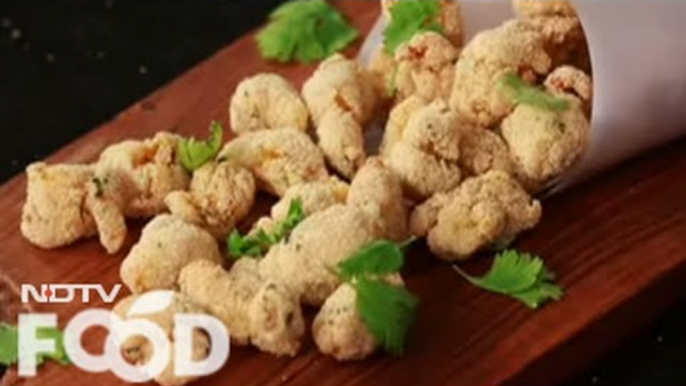 Watch recipe: Masala Prawn Popcorn