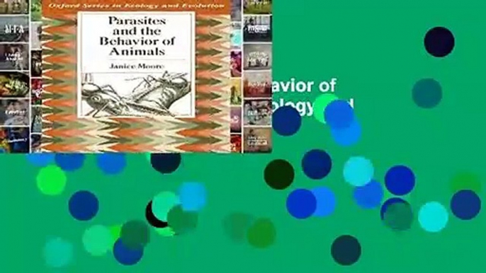 Online Parasites and the Behavior of Animals (Oxford Series in Ecology and Evolution)  For Kindle