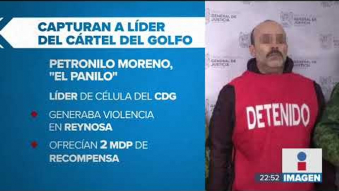 Atrapan a El Panilo, presunto líder de célular de Cártel del Golfo | Noticias con Ciro