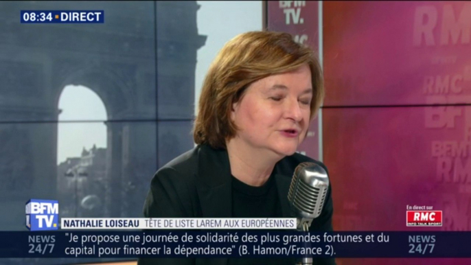 "L'urgence climatique, c'est maintenant.": Nathalie Loiseau fait de l'écologie l'une de ses priorités pour les élections européennes