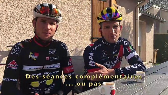 Cyclisme : Yan Gras et Julien Pierrat s'entraînent en duo