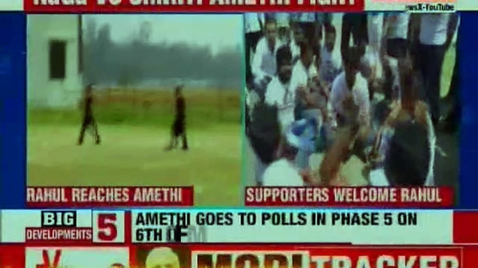 Rahul Gandhi Vs Smriti Irani in Amethi, Congress President's Massive Roadshow; Lok Sabha Polls 2019