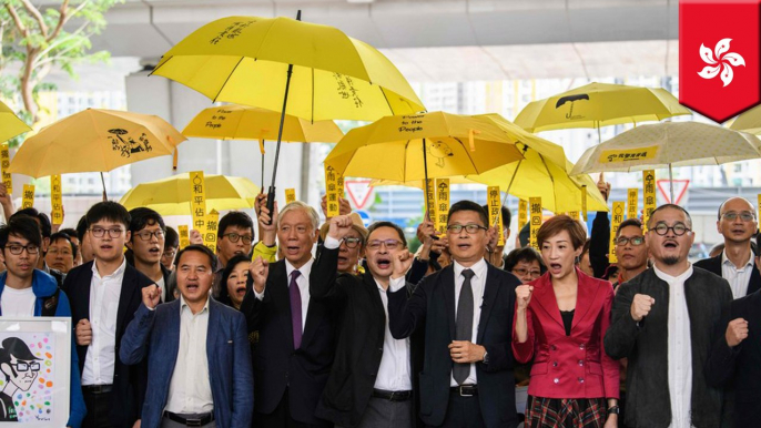 Hong Kong court finds 9 Umbrella Movement protesters guilty