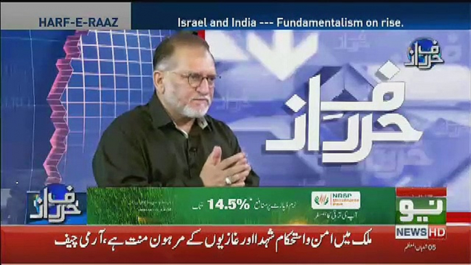 Orya Maqbool Jaan Response On Fundamentalism Rise In Israel And India..