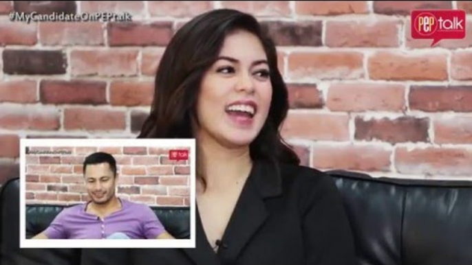 Shaina Magdayao on PEP TALK. Shaina reacts to "nicest lips ever kissed" comment by Derek