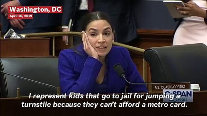 Alexandria Ocasio-Cortez Grills Bankers Over Lack Of Jail Time For Those Responsible