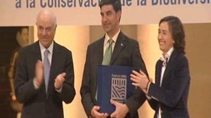 Rosa Aguilar preside la entrega de los premios Conservación de la Biodiversidad otorgados por la Fundación BBVA