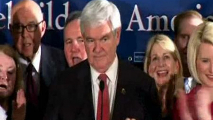 Inesperada victoria de Gingrich en las primarias americanas de Carolina del Sur