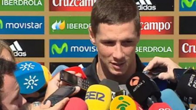 Fernando Torres: "Siempre tenemos ganas de estar aquí"