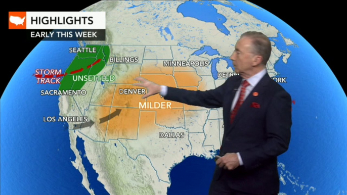 Severe storms eye central US at midweek