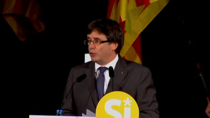 Puigdemont afirma que quienes han puesto en marcha la Operación Anubis son "guardianes de la tumba" de Franco