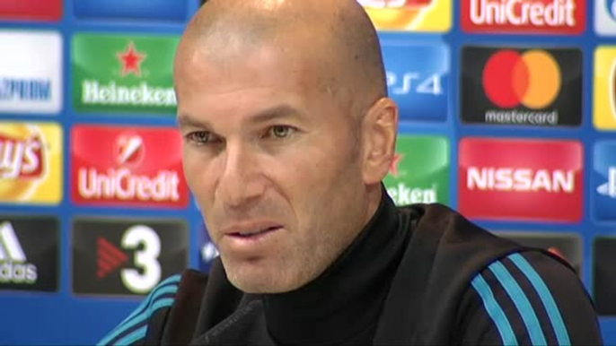 Zidane: "Estoy muy contento, solo quiero estar 10 más"