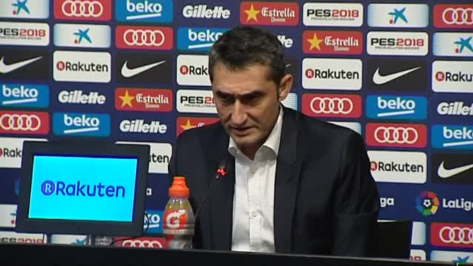 Valverde: "Tenemos muchas esperanzas puestas en Dembélé"