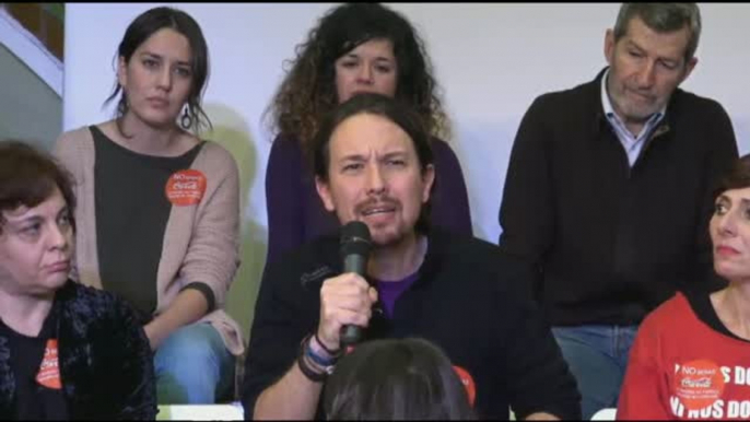 Iglesias: "No hay un Podemos perdedor y un Podemos ganador"