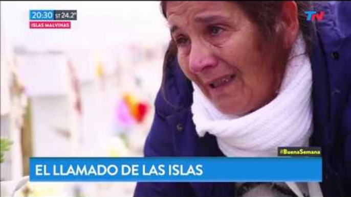 Los familiares de los caídos en Malvinas viajaron a las islas