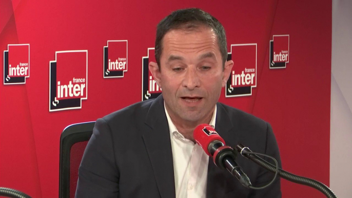 Benoît Hamon, candidat du mouvement Génération-s aux élections européennes : "Je ne crois pas qu'on écologisera la droite [...] les coalitions droite-écolo, ça ne profitera pas au climat, mais ça profitera à la droite"