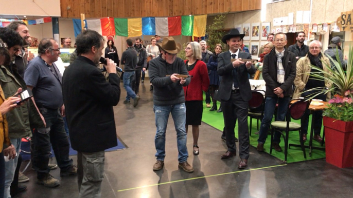 Inauguration du festival des Planches et des Vaches