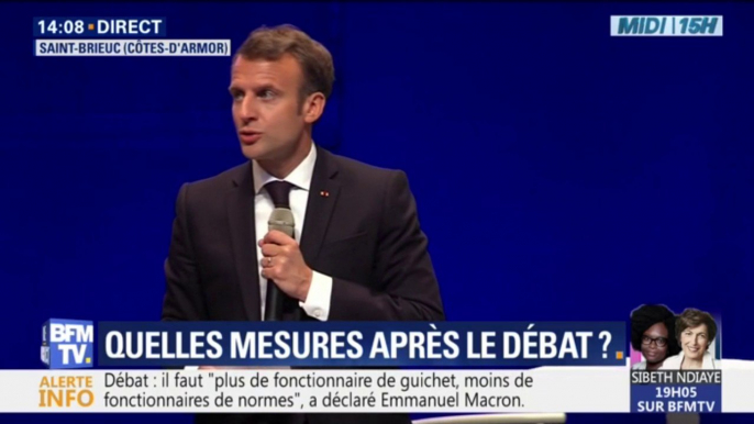 "Nous ne résoudrons pas toutes les frustrations et les insatisfactions.": Emmanuel Macron prévient que le grand débat ne pourra pas apporter toutes les solutions aux problèmes des français