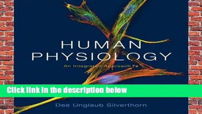 Human Physiology: An Integrated Approach