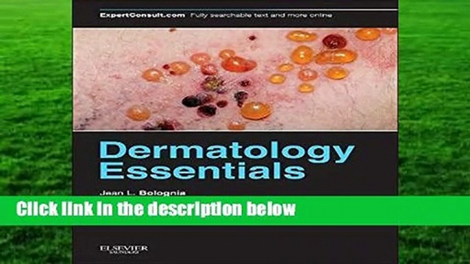 Dermatology Essentials, 1e