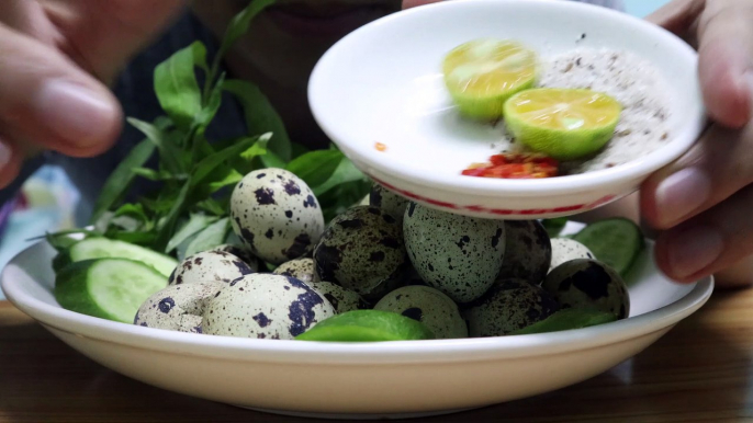 ASMR BOILED FETAL QUAIL EGGS, IS IT DISGUSTING? | STEVEN PHAN ASMR KING