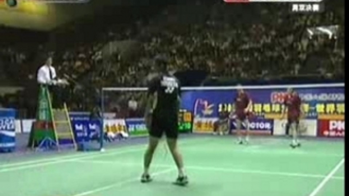 Badminton 2007 China Open MD Final game 2