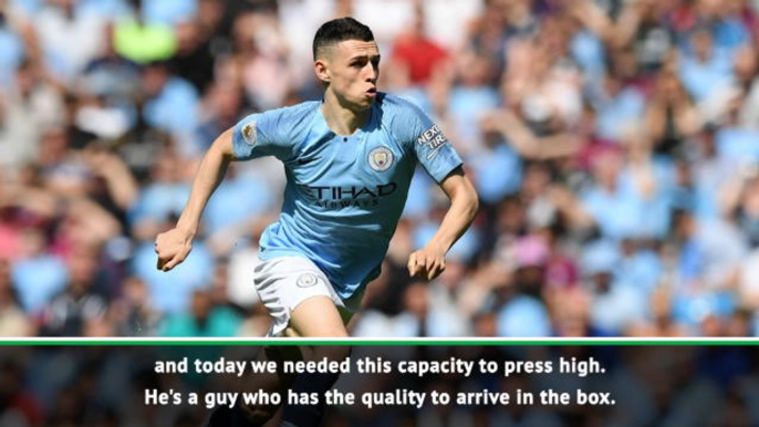 I'm a genius for picking Phil Foden - Guardiola