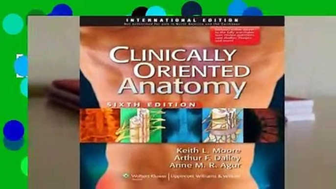 Full version  Clinically Oriented Anatomy  Best Sellers Rank : #3