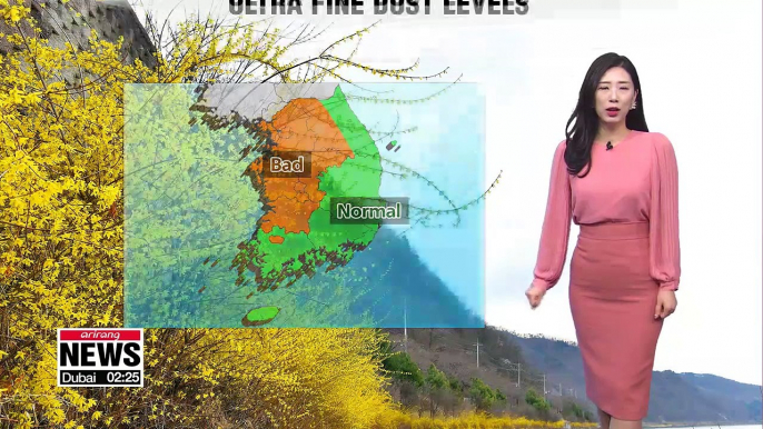 Temperatures to hover around norms, dusty at times _ 041219