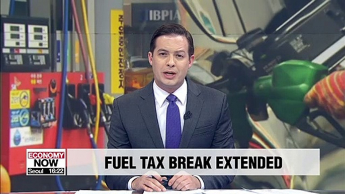 S. Korea extends tax break on fuel until August