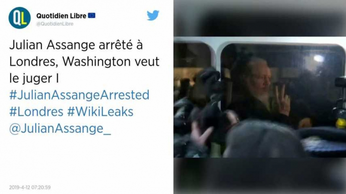 Julian Assange, arrêté à Londres, va « contester et combattre » la demande d’extradition américaine