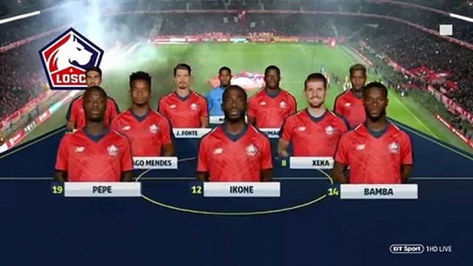 Résumé Lille - PSG 5-1