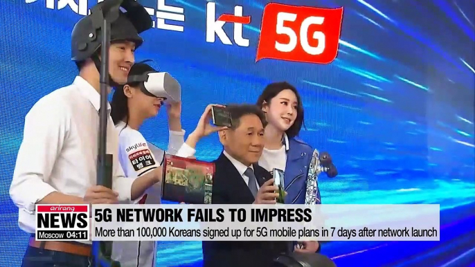 "Half-baked" 5G network launch fails to impress Korean consumers