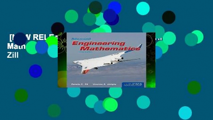 [NEW RELEASES]  Advanced Engineering Mathematics by Dennis G. Zill