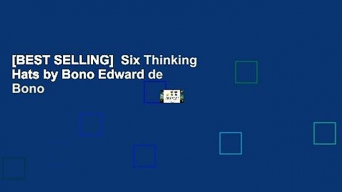 [BEST SELLING]  Six Thinking Hats by Bono Edward de Bono